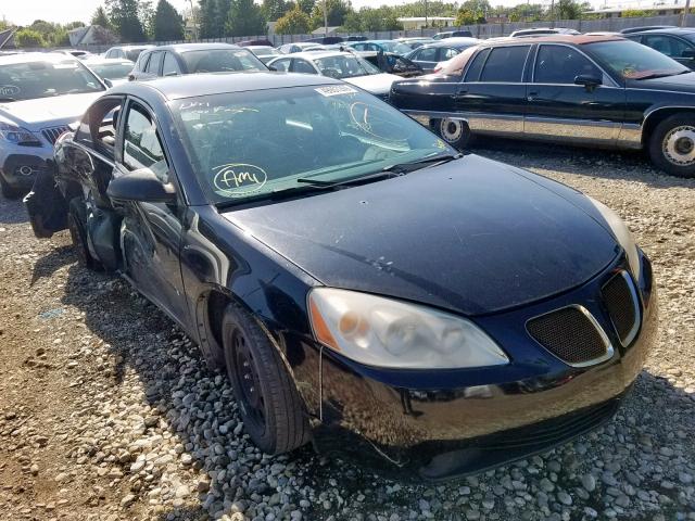 1G2ZH58N374215196 - 2007 PONTIAC G6 GT BLACK photo 1