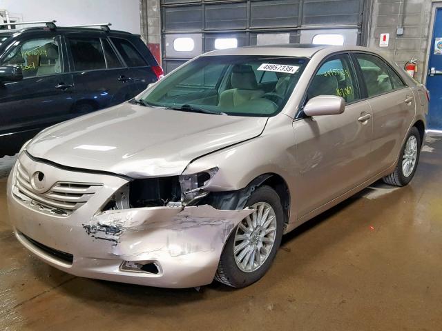 4T1BE46K77U148610 - 2007 TOYOTA CAMRY NEW TAN photo 2