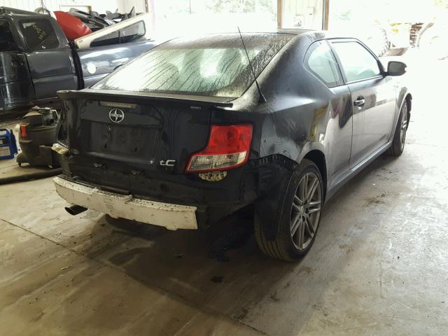 JTKJF5C73C3033384 - 2012 TOYOTA SCION TC 黑色 照片 4