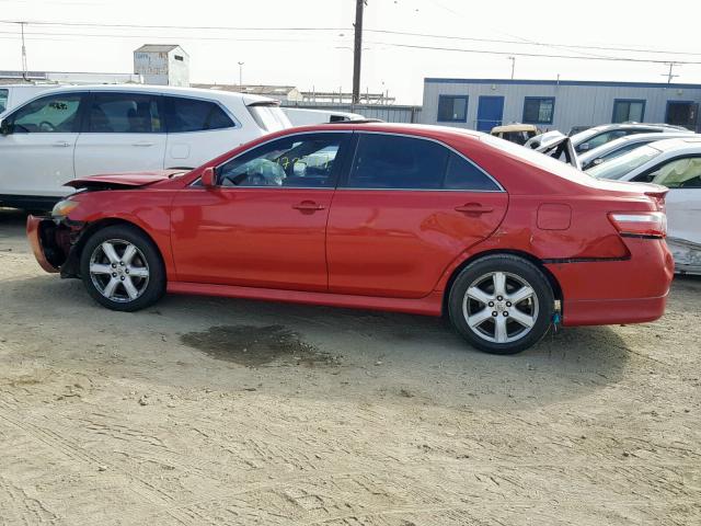 4T1BE46K87U179140 - 2007 TOYOTA CAMRY NEW RED photo 9