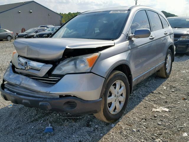 JHLRE487X7C061367 - 2007 HONDA CR-V EXL SILVER photo 2