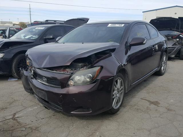 JTKDE167580251470 - 2008 TOYOTA SCION TC 栗色 照片 2