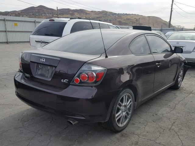 JTKDE167580251470 - 2008 TOYOTA SCION TC 栗色 照片 4