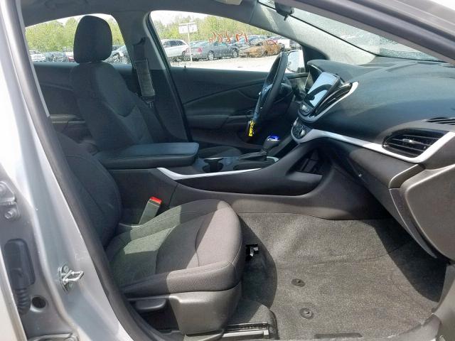 1G1RC6S5XHU216994 - 2017 CHEVROLET VOLT LT SILVER photo 5