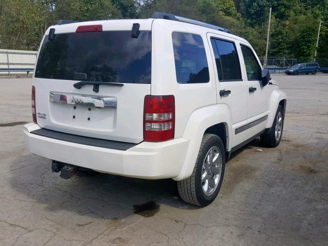 1J4PN5GK9AW180866 - 2010 JEEP LIBERTY LI WHITE photo 4