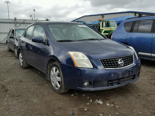 3N1AB61E18L718508 - 2008 NISSAN SENTRA 2.0 BLUE photo 1