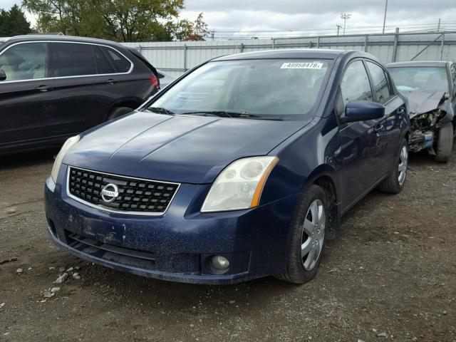 3N1AB61E18L718508 - 2008 NISSAN SENTRA 2.0 BLUE photo 2