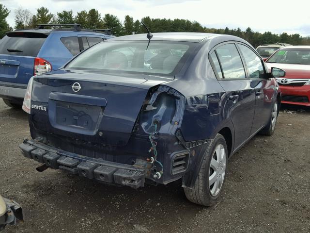 3N1AB61E18L718508 - 2008 NISSAN SENTRA 2.0 BLUE photo 4