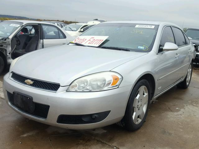 2G1WD58C069143273 - 2006 CHEVROLET IMPALA SUP 银色 照片 2