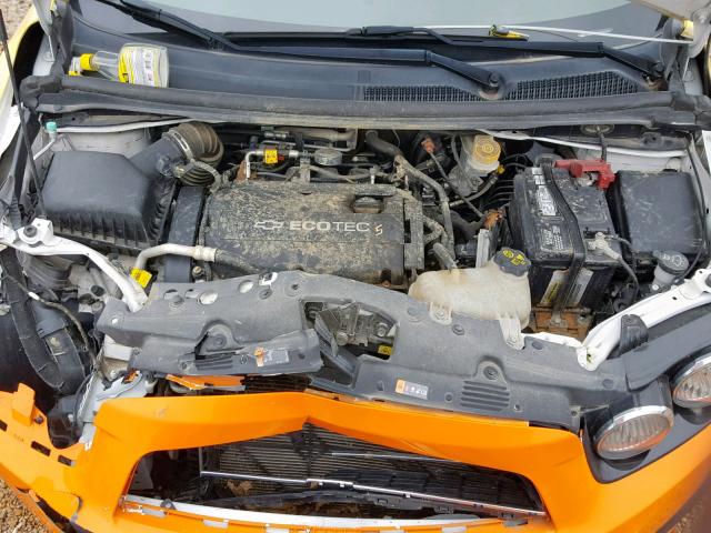 1G1JA6SH5C4133043 - 2012 CHEVROLET SONIC LS 橙色 照片 7