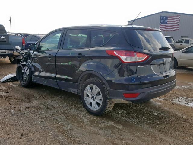 1FMCU0F77EUB79252 - 2014 FORD ESCAPE S BLACK photo 3