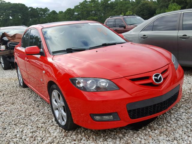 Jm1bk 07 Mazda 3 S Red Price History History Of Past Auctions Prices And Bids History Of Salvage And Used Vehicles