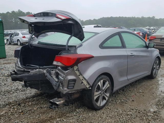 KMHDH6AH6EU024820 - 2014 HYUNDAI ELANTRA CO GRAY photo 4