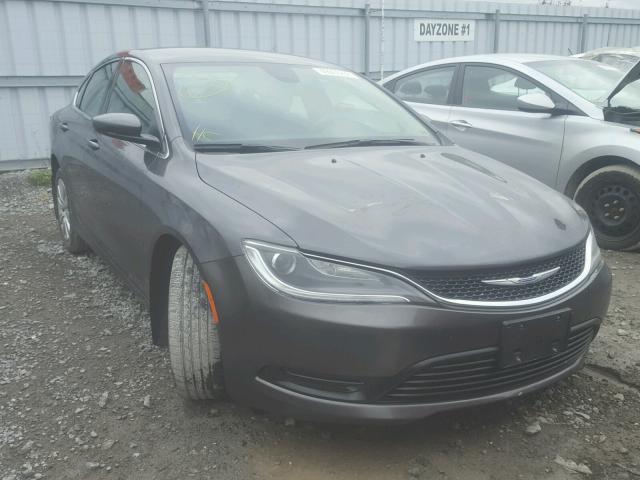 1C3CCCFB1GN110295 - 2016 CHRYSLER 200 LX BLACK photo 1