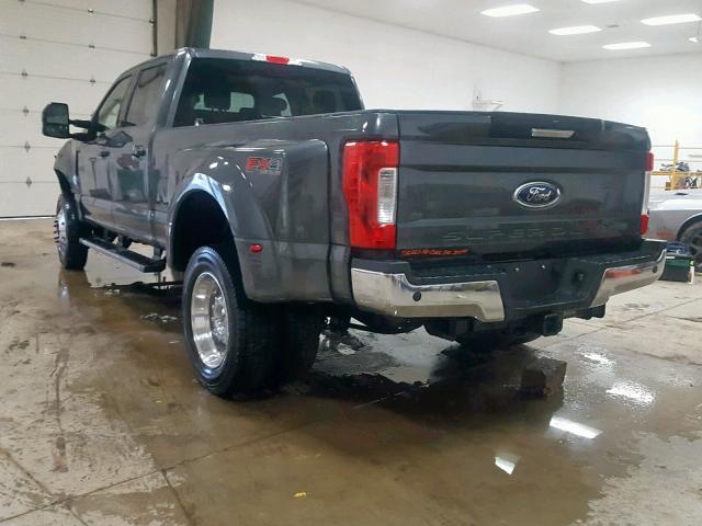 1FT8W4DT9KEE14770 - 2019 FORD F450 SUPER GRAY photo 3