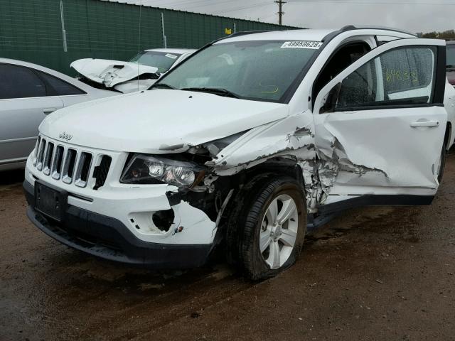 1C4NJDBB5ED828408 - 2014 JEEP COMPASS SP 白色 照片 9