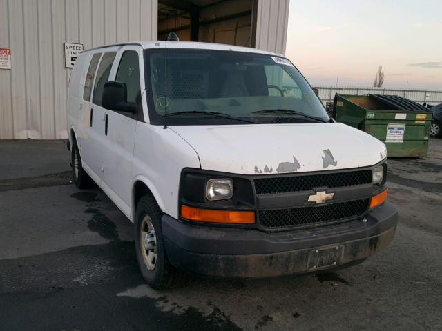 1GCFH15T261268398 - 2006 CHEVROLET EXPRESS G1 WHITE photo 1