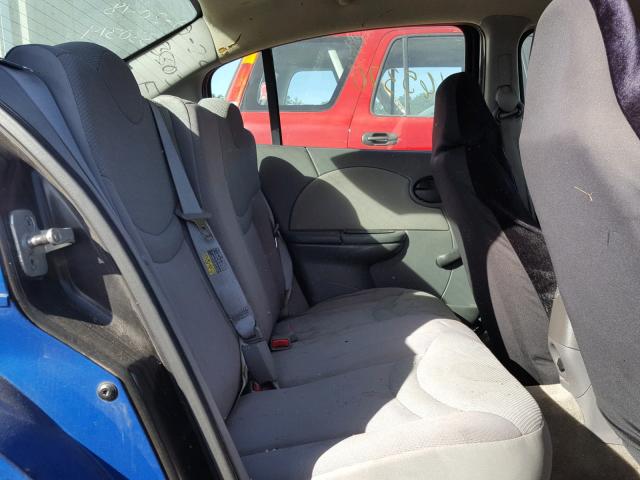 1G8AJ52F73Z184671 - 2003 SATURN ION LEVEL BLUE photo 6