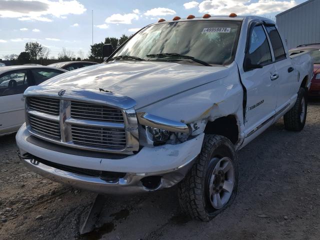 3D7LU38C14G250291 - 2004 DODGE RAM 3500 S WHITE photo 2