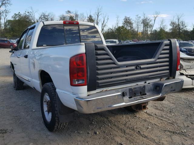 3D7LU38C14G250291 - 2004 DODGE RAM 3500 S WHITE photo 3