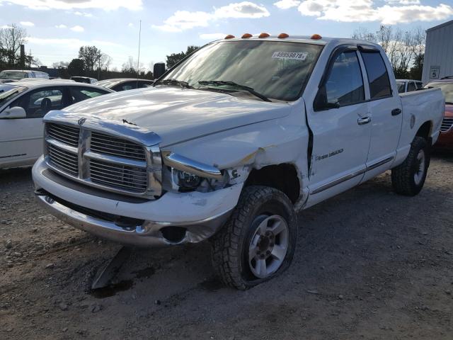 3D7LU38C14G250291 - 2004 DODGE RAM 3500 S WHITE photo 9