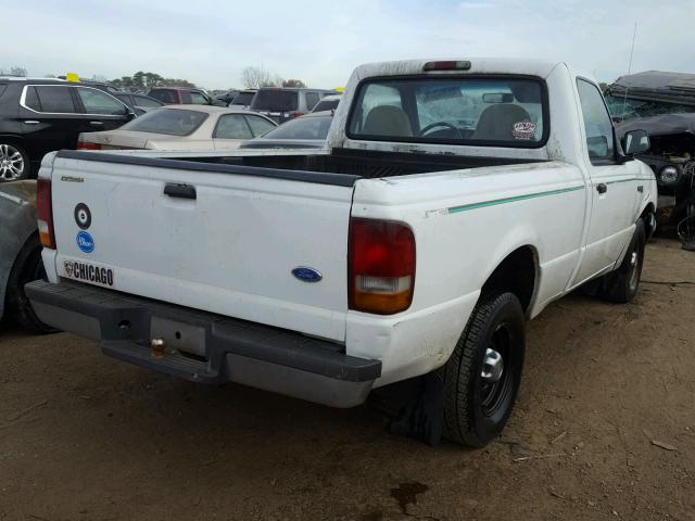 1FTCR10A4VPA79947 - 1997 FORD RANGER WHITE photo 4