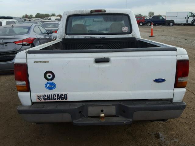 1FTCR10A4VPA79947 - 1997 FORD RANGER WHITE photo 6