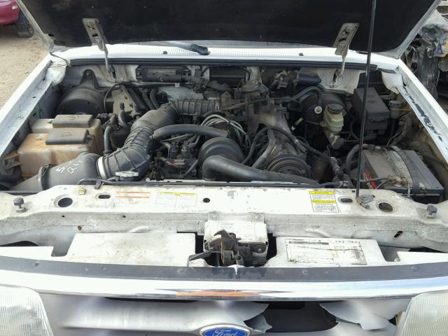 1FTCR10A4VPA79947 - 1997 FORD RANGER WHITE photo 7