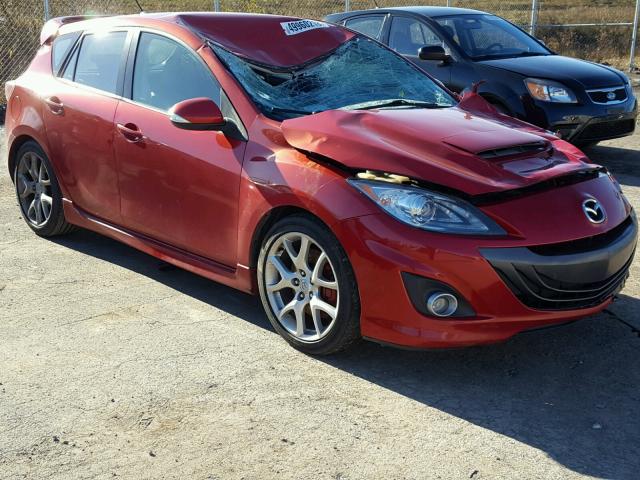 JM1BL1H31A1195493 - 2010 MAZDA SPEED 3 RED photo 1