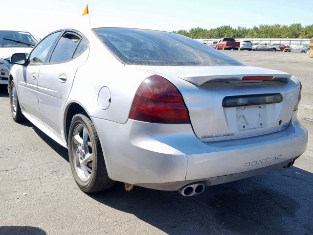 2G2WR524741186079 - 2004 PONTIAC GRAND PRIX SILVER photo 3