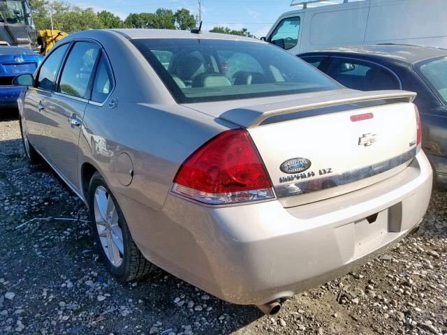 2G1WU583X89233436 - 2008 CHEVROLET IMPALA LTZ BEIGE photo 3