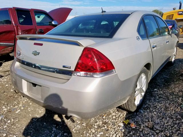 2G1WU583X89233436 - 2008 CHEVROLET IMPALA LTZ BEIGE photo 4