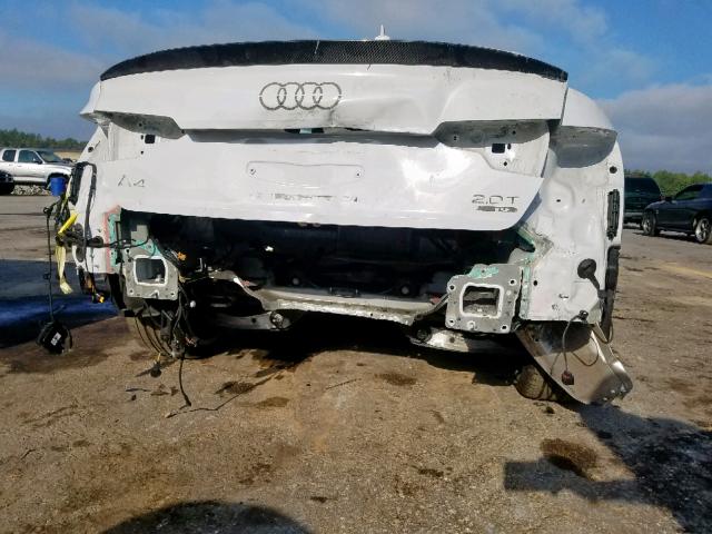 WAUFNAF4XHN027939 - 2017 AUDI A4 PRESTIG WHITE photo 9