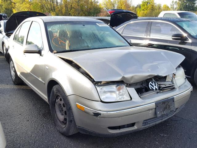 3VWRK69M24M086714 - 2004 VOLKSWAGEN JETTA GL BEIGE photo 1