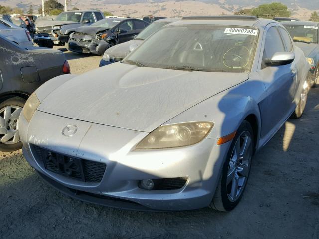 JM1FE173070211923 - 2007 MAZDA RX8 SILVER photo 2