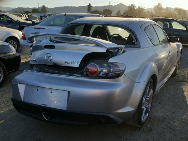 JM1FE173070211923 - 2007 MAZDA RX8 SILVER photo 4