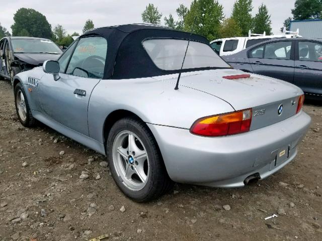 4USCH7328VLE02640 - 1997 BMW Z3 1.9 SILVER photo 3