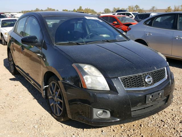 3N1BB6AP7BL634870 - 2011 NISSAN SENTRA SE- BLACK photo 1