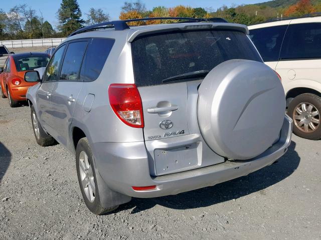 JTMBD31V686055067 - 2008 TOYOTA RAV4 LIMIT SILVER photo 3