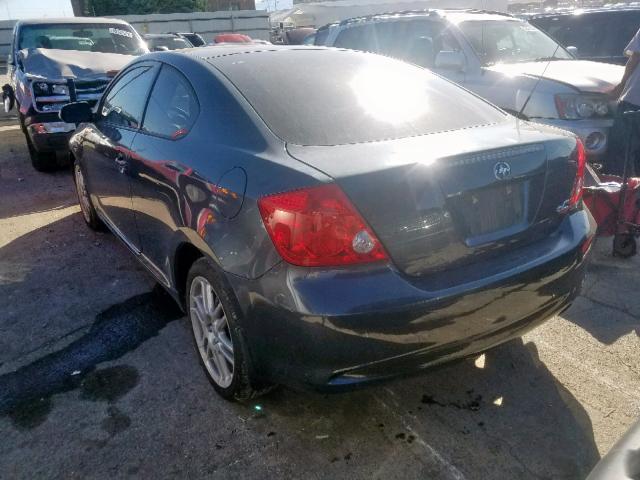 JTKDE167870211964 - 2007 TOYOTA SCION TC 灰色 照片 3