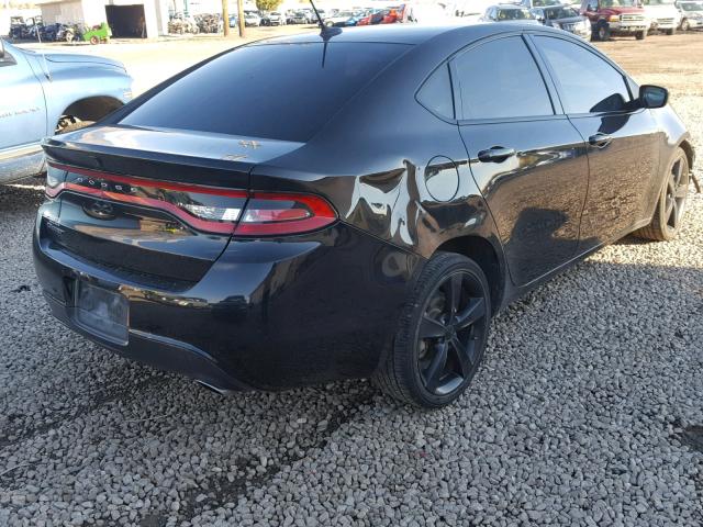 1C3CDFBB9FD299917 - 2015 DODGE DART SXT BLACK photo 4