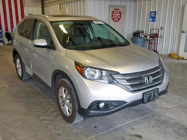 2HKRM4H73DH692221 - 2013 HONDA CR-V EXL SILVER photo 1