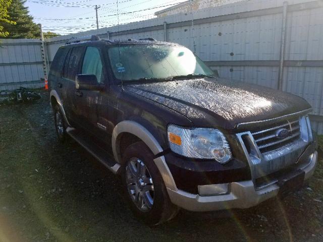 1FMEU74E66UB36106 - 2006 FORD EXPLORER E BLACK photo 1