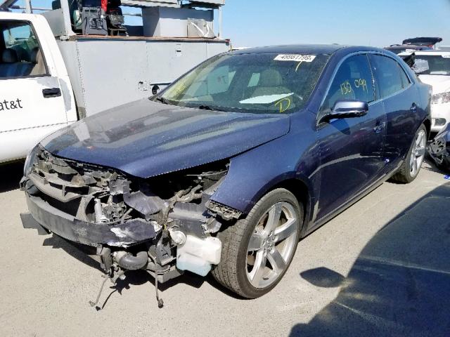 1G11J5SX4DF227793 - 2013 CHEVROLET MALIBU LTZ 银色 照片 2