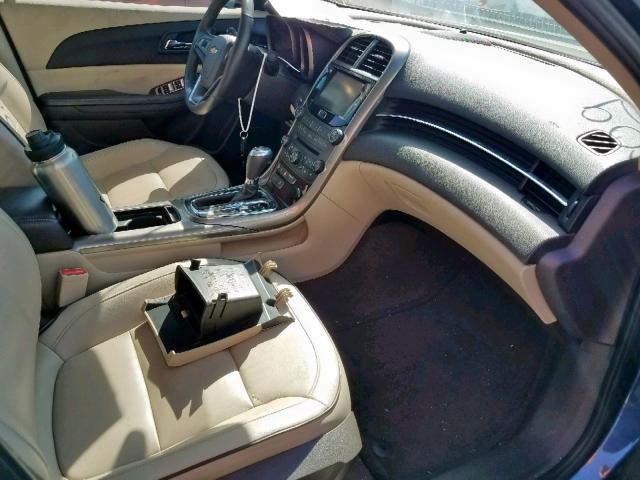 1G11J5SX4DF227793 - 2013 CHEVROLET MALIBU LTZ 银色 照片 5