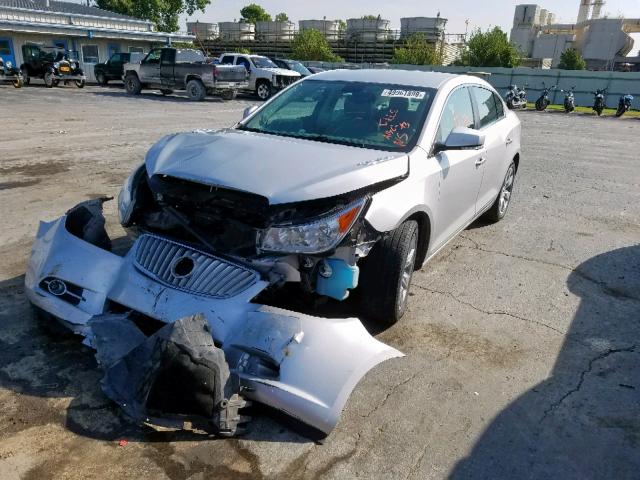 1G4GE5ED6BF128974 - 2011 BUICK LACROSSE C SILVER photo 2