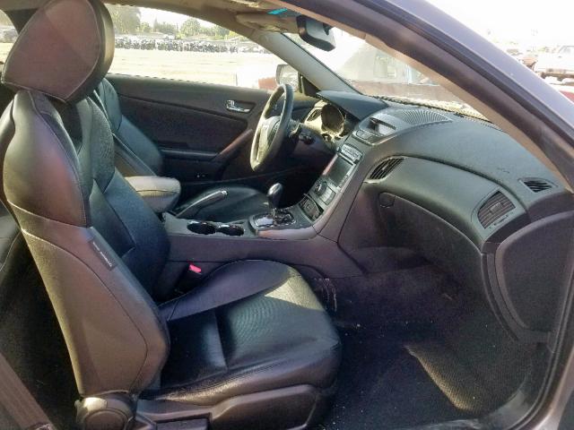 KMHHU6KH6CU074755 - 2012 HYUNDAI GENESIS CO GRAY photo 5