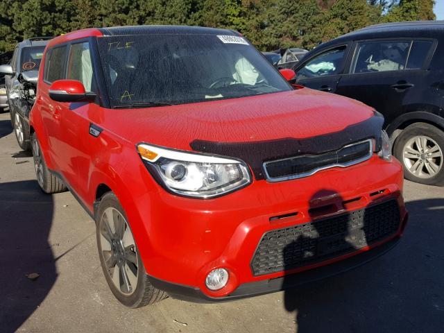 KNDJX3A56E7704701 - 2014 KIA SOUL ! RED photo 1