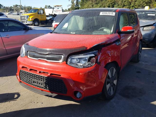 KNDJX3A56E7704701 - 2014 KIA SOUL ! RED photo 2