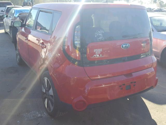 KNDJX3A56E7704701 - 2014 KIA SOUL ! RED photo 3